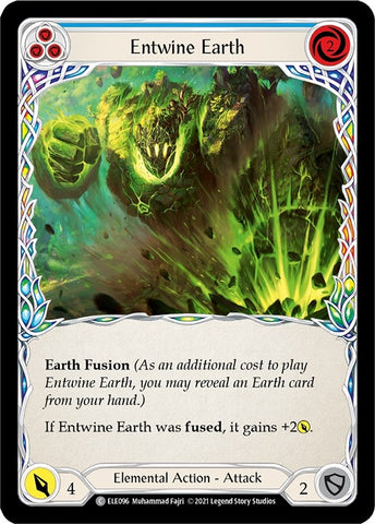 Entwine Earth (Blue) [U-ELE096] Unlimited Rainbow Foil