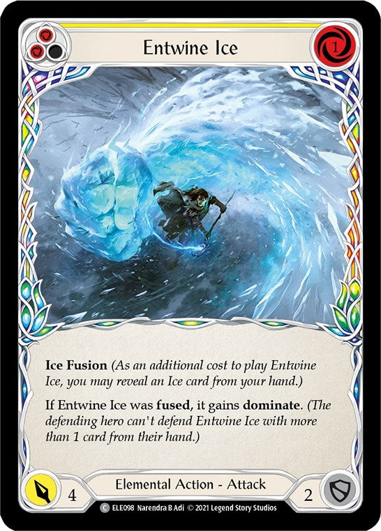 Entwine Ice Yellow (ELE098) [ELE]
