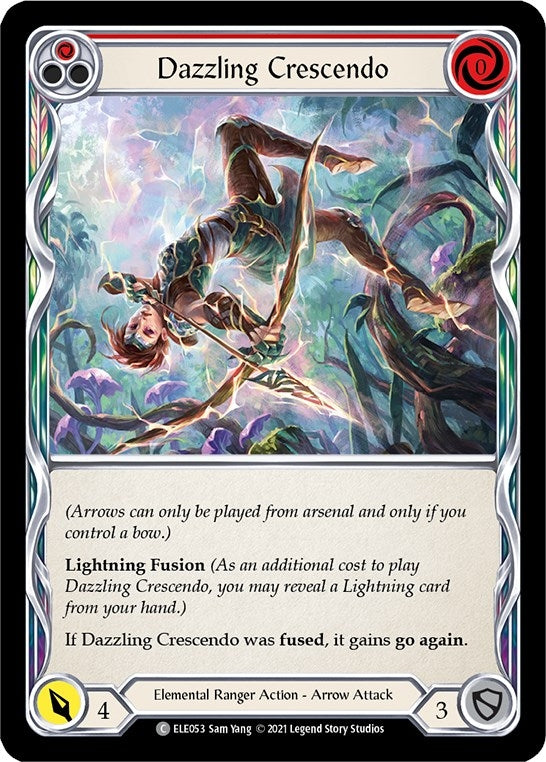 Dazzling Crescendo Red (ELE053) [ELE]