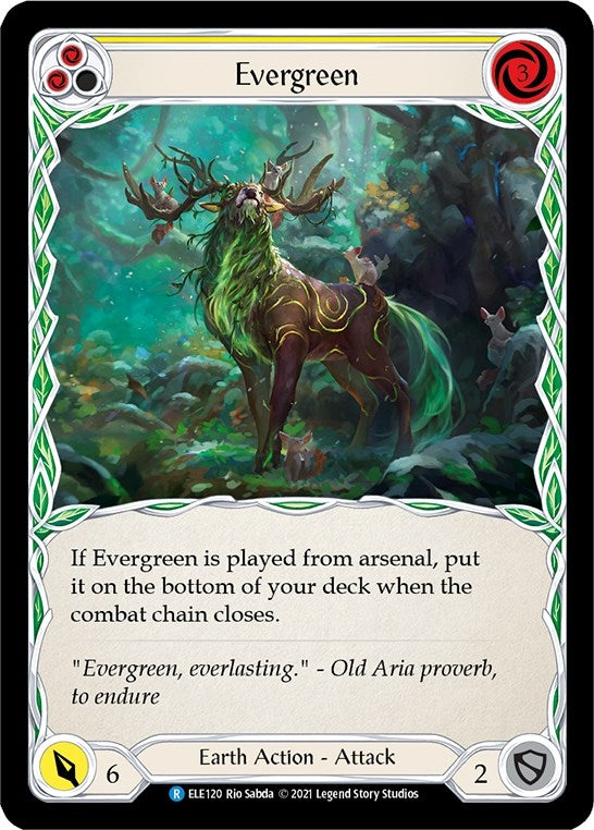 Evergreen Yellow (ELE120) [ELE]