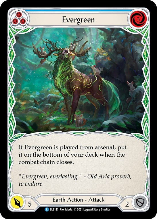 Evergreen Blue (ELE121) [ELE]