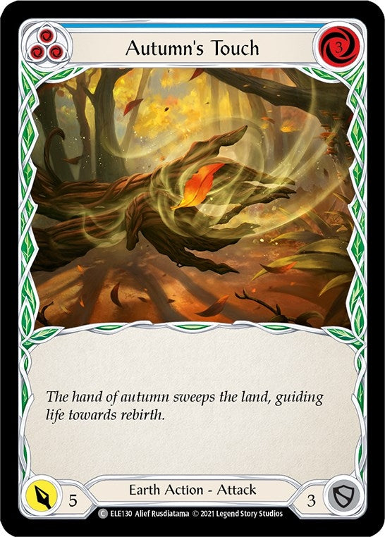 Autumns Touch Blue (ELE130) [ELE]