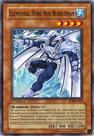 Elemental Hero Neo Bubbleman (SOI-EN004)