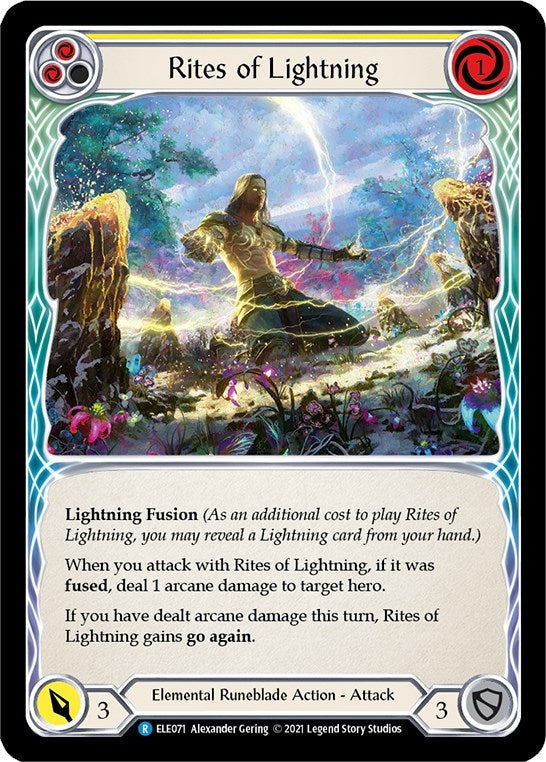 Rites of Lightning Yellow (ELE071) [ELE]