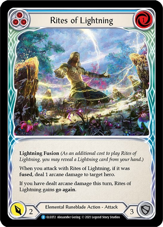 Rites of Lightning Blue (ELE072) [ELE]