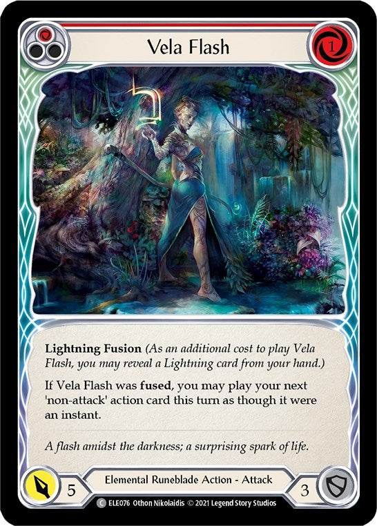 Vela Flash Red (ELE076) [ELE]