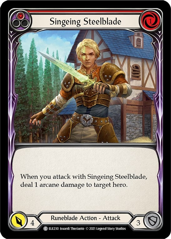 Singeing Steelblade Red (ELE230) [ELE]