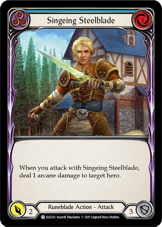 Singeing Steelblade Blue (ELE232) [ELE]