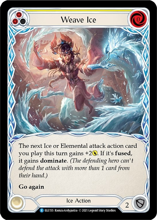 Weave Ice Yellow (ELE155) [ELE]
