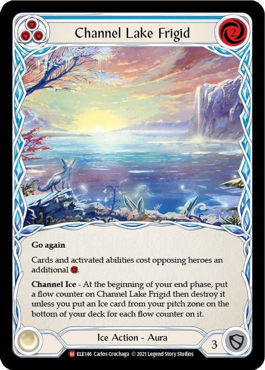 Channel Lake Frigid Alternate Art (ELE146) [ELE]