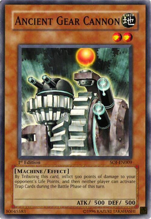 Ancient Gear Cannon (SOI-EN009)