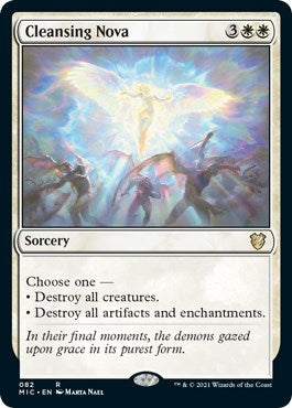 Cleansing Nova [Innistrad: Midnight Hunt Commander]
