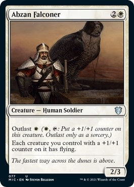 Abzan Falconer (77) [MIC]