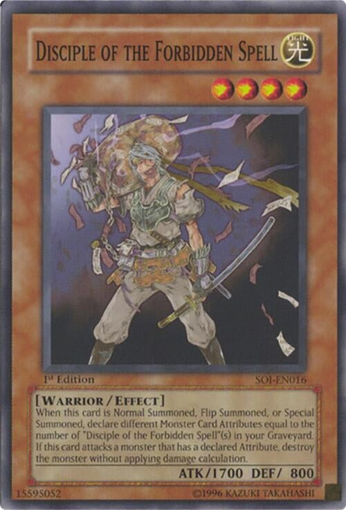 Disciple of the Forbidden Spell (SOI-EN016)