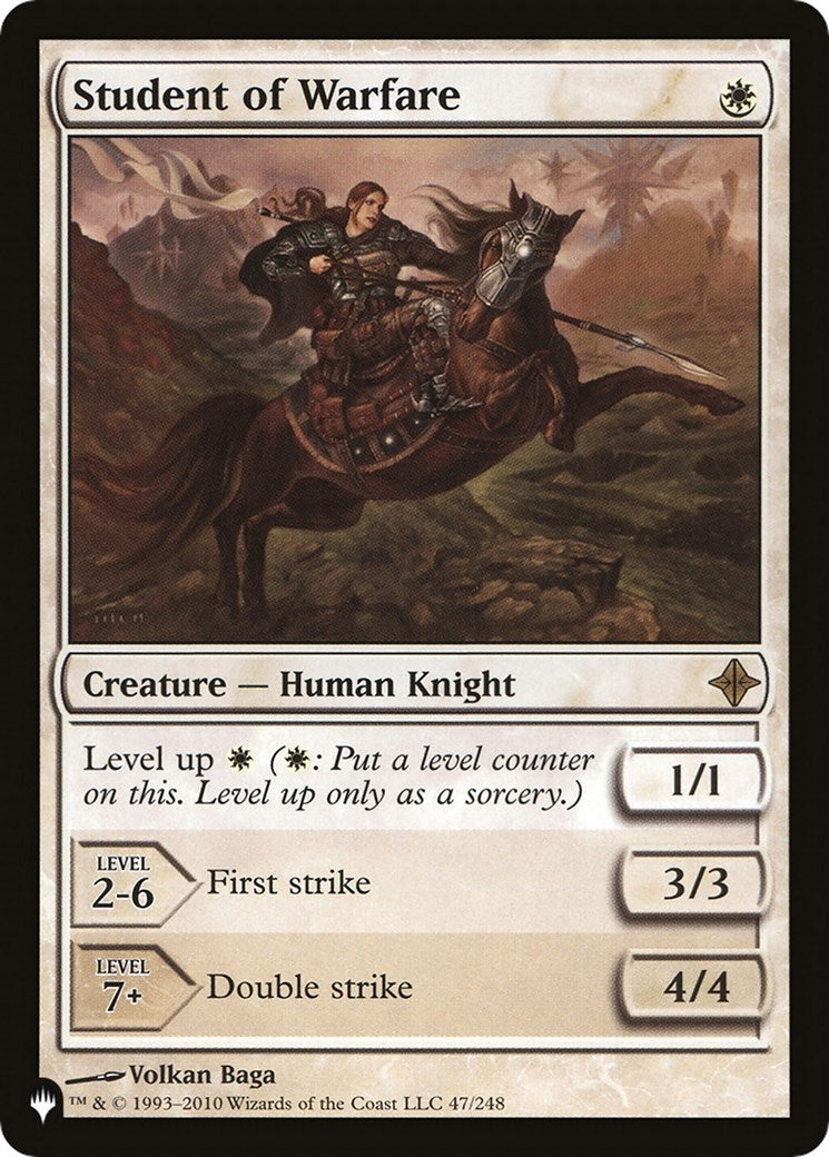 Student of Warfare (47) [LIST]
