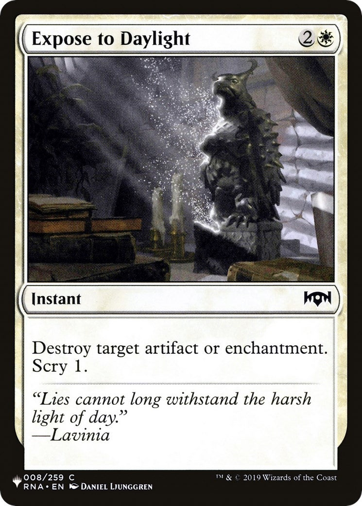Expose to Daylight (8) [LIST]