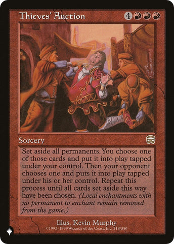 Thieves Auction (218) [LIST]