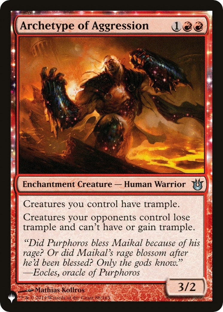 Archetype of Aggression (88) [LIST]
