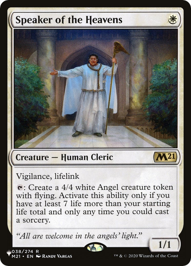 Speaker of the Heavens (38) [LIST]