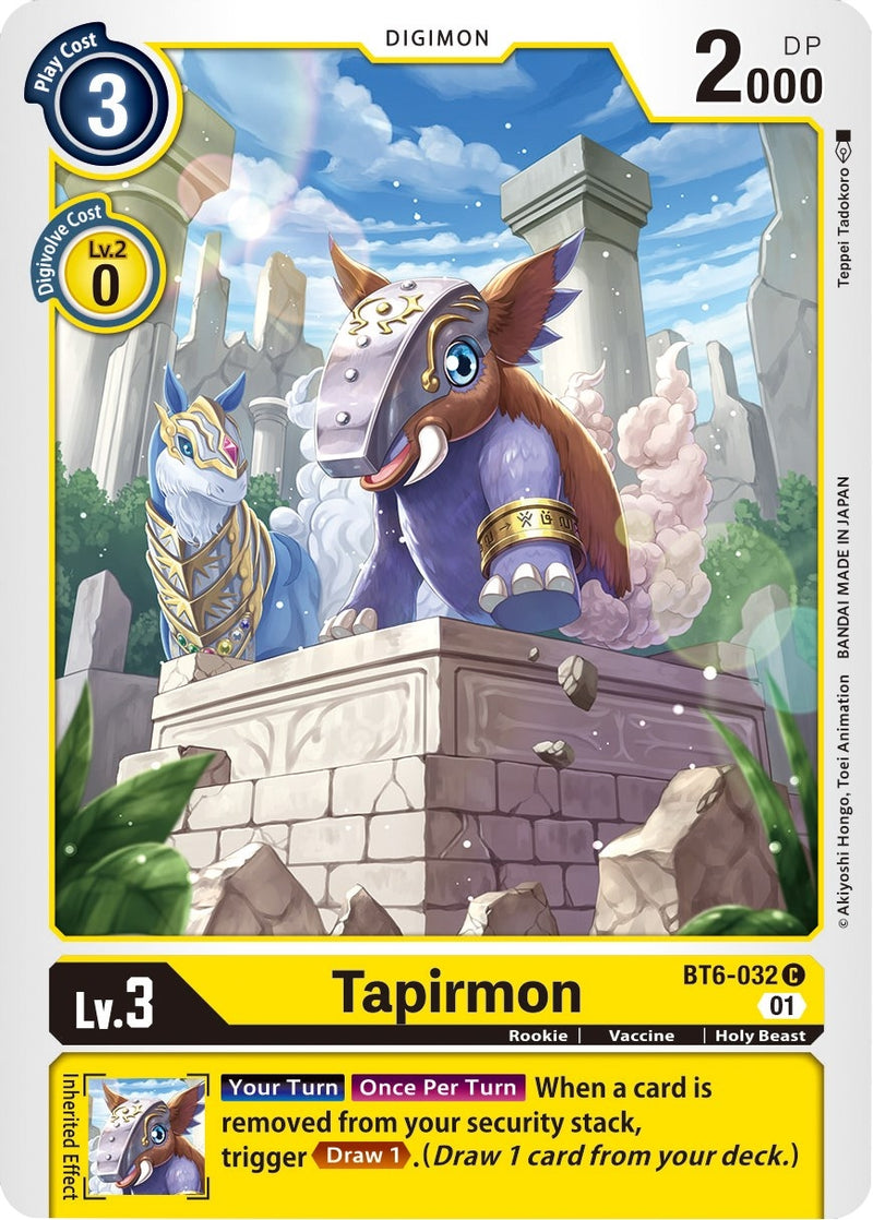 Image for Tapirmon [Double Diamond]
