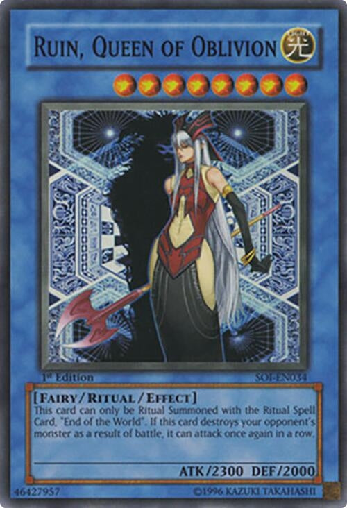 Ruin Queen of Oblivion (SOI-EN034)