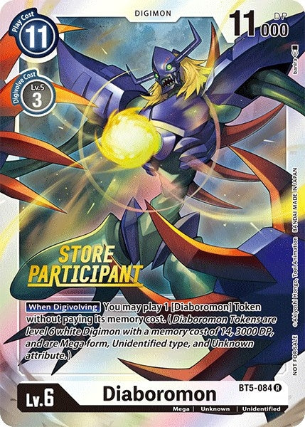 Image for Diaboromon - BT5-084 (Store Participant) [Battle of Omni]
