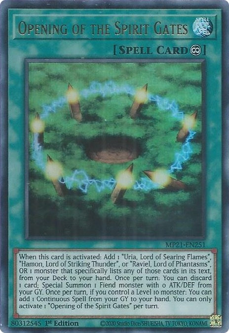 Opening of the Spirit Gates (MP21-EN251) [MP21]