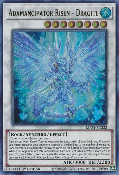 Adamancipator Risen Dragite (MP21-EN232) [MP21]