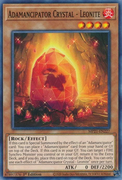 Adamancipator Crystal Leonite (MP21-EN227) [MP21]