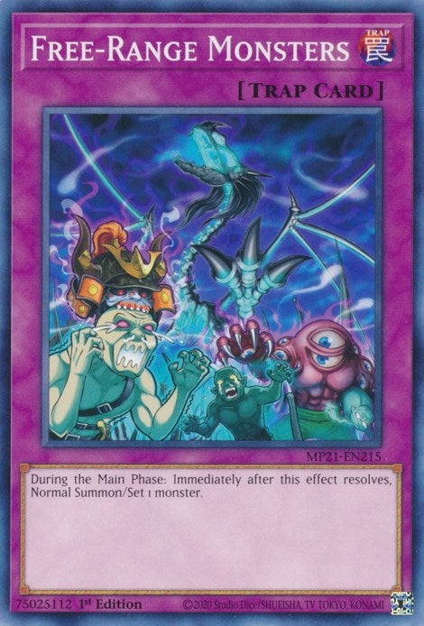 Free Range Monsters (MP21-EN215) [MP21]