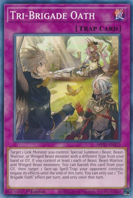 Tri Brigade Oath (MP21-EN213) [MP21]