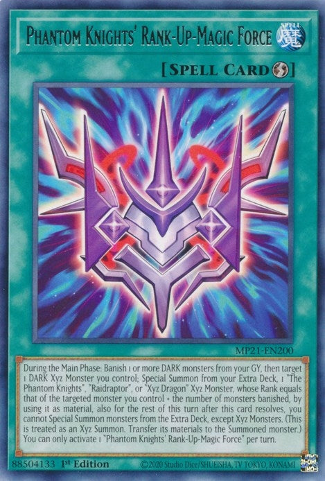 Phantom Knights Rank Up Magic Force (MP21-EN200) [MP21]