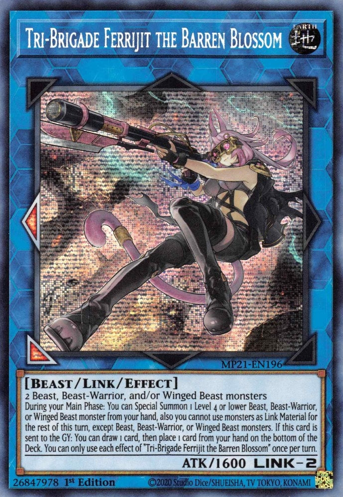Tri Brigade Ferrijit the Barren Blossom (MP21-EN196) [MP21]