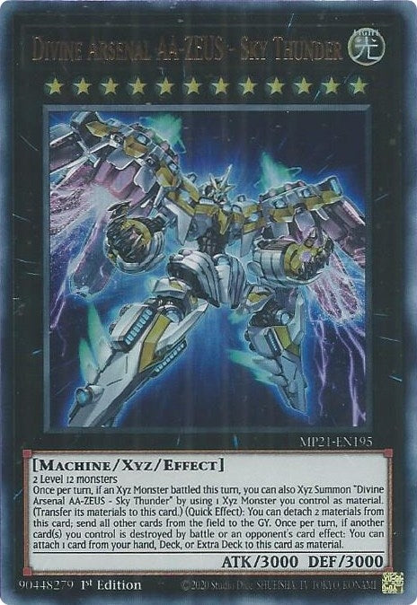 Divine Arsenal AA ZEUS Sky Thunder (MP21-EN195) [MP21]