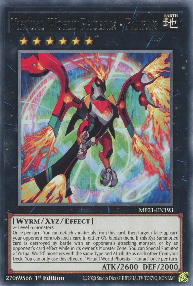 Virtual World Phoenix Fanfan (MP21-EN193) [MP21]
