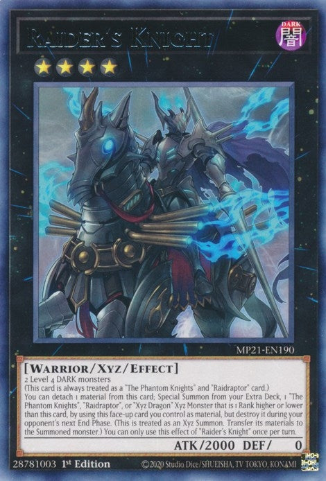 Raiders Knight (MP21-EN190) [MP21]
