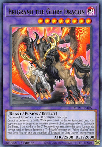 Brigrand the Glory Dragon (MP21-EN185) [MP21]