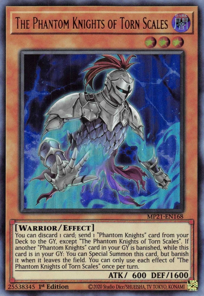 The Phantom Knights of Torn Scales (MP21-EN168) [MP21]