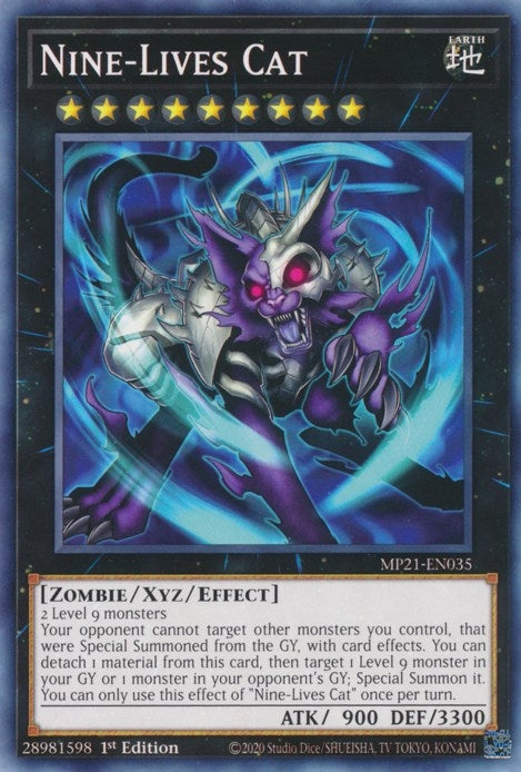 Nine Lives Cat (MP21-EN035) [MP21]