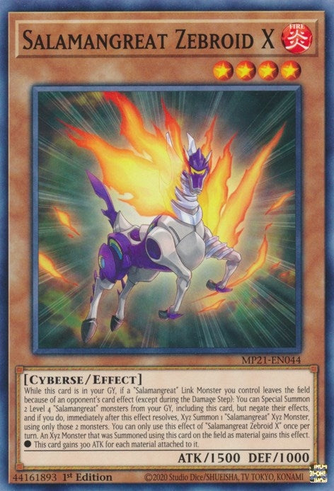 Salamangreat Zebroid X (MP21-EN044) [MP21]