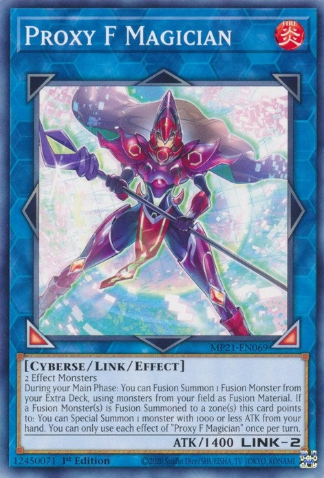Proxy F Magician (MP21-EN069) [MP21]