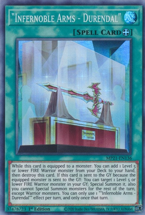 Infernoble Arms Durendal (MP21-EN136) [MP21]