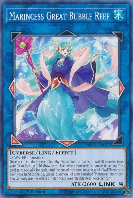 Marincess Great Bubble Reef (MP21-EN071) [MP21]