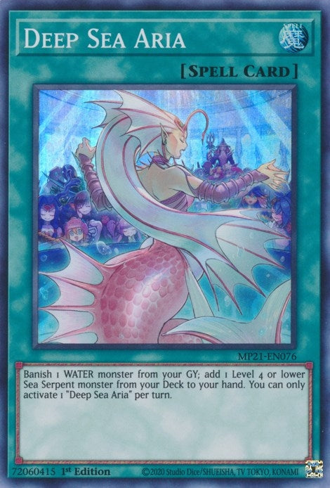 Deep Sea Aria (MP21-EN076) [MP21]
