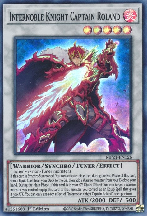 Infernoble Knight Captain Roland (MP21-EN126) [MP21]