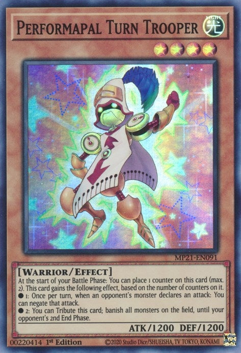 Performapal Turn Trooper (MP21-EN091) [MP21]