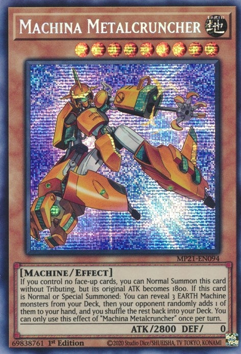 Machina Metalcruncher (MP21-EN094) [MP21]