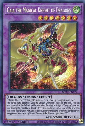 Gaia the Magical Knight of Dragons (MP21-EN124) [MP21]