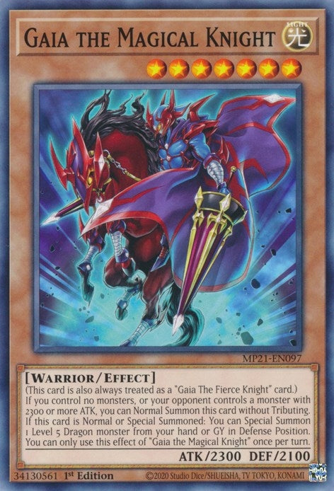 Gaia the Magical Knight (MP21-EN097) [MP21]