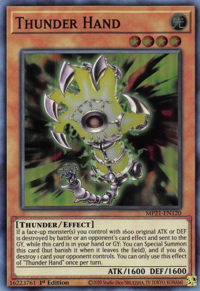 Thunder Hand (MP21-EN120) [MP21]